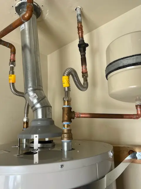 Water heater installation and plumbing repair in Portage Bay